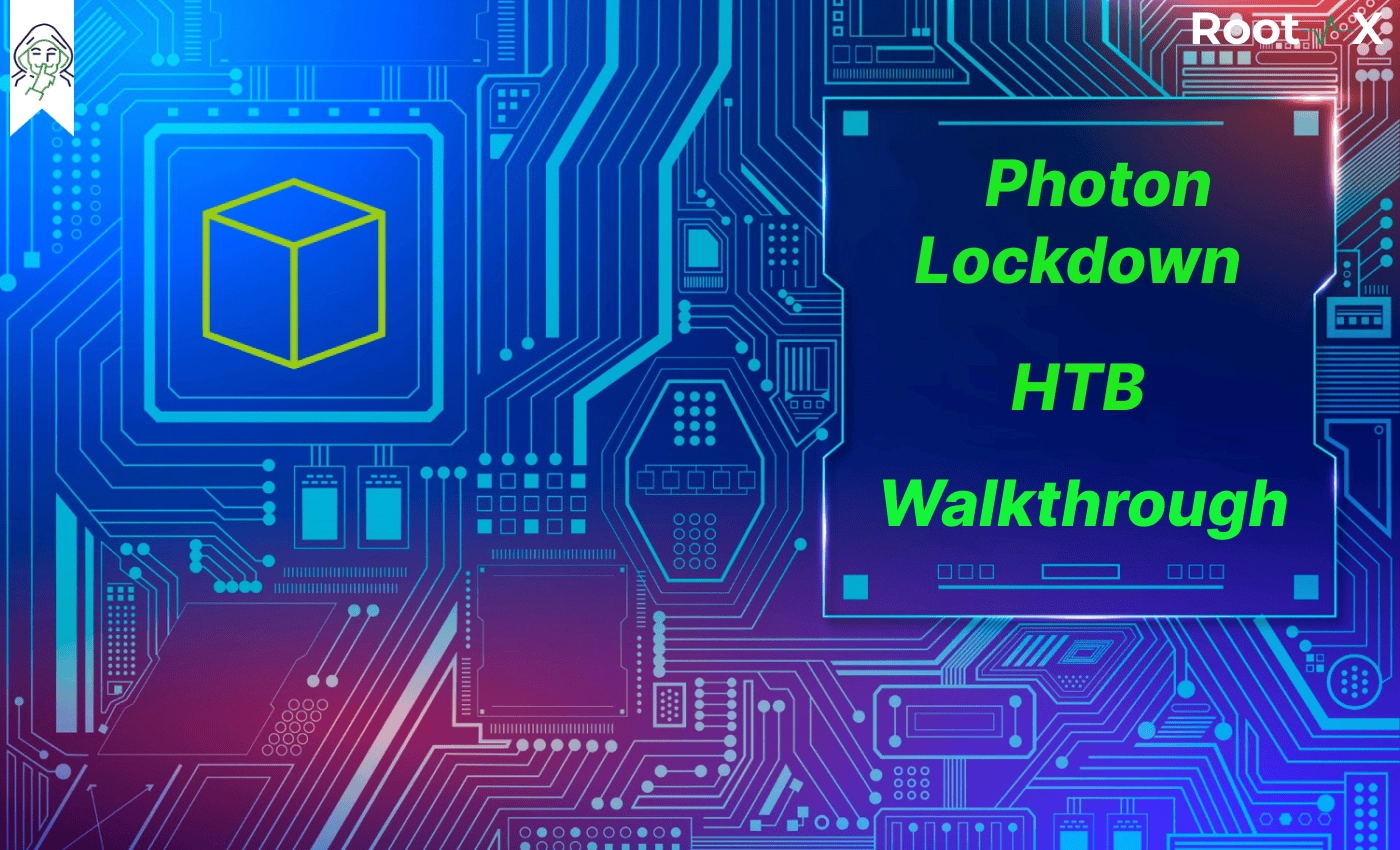 P1 Hardware Hacking | HTB Photon Lockdown